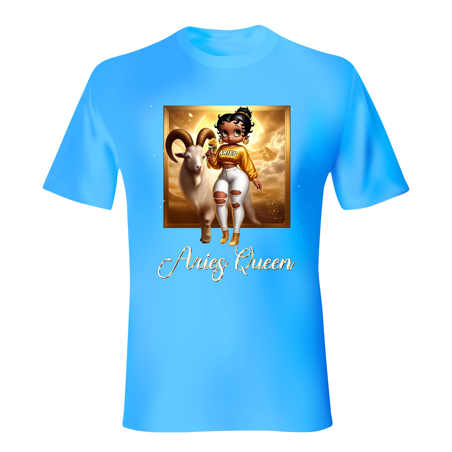 ARIES QUEEN ZOD SUNSIGN UNISEX SHIRT