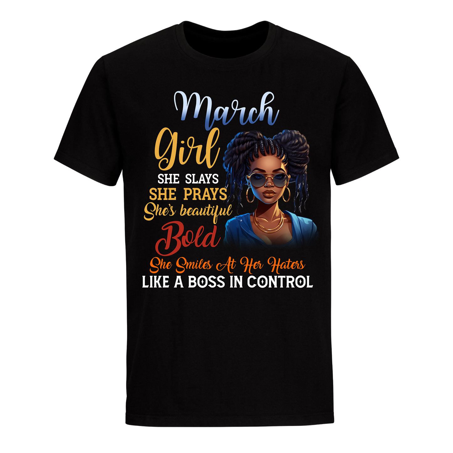 BOSS IN CONTROL MARCH UNISEX SHIRT