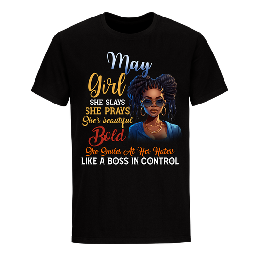 BOSS IN CONTROL MAY UNISEX SHIRT