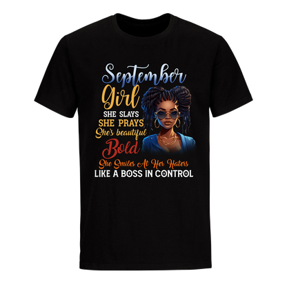 BOSS IN CONTROL SEPTEMBER UNISEX SHIRT