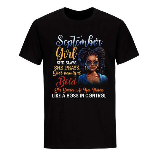 BOSS IN CONTROL SEPTEMBER UNISEX SHIRT