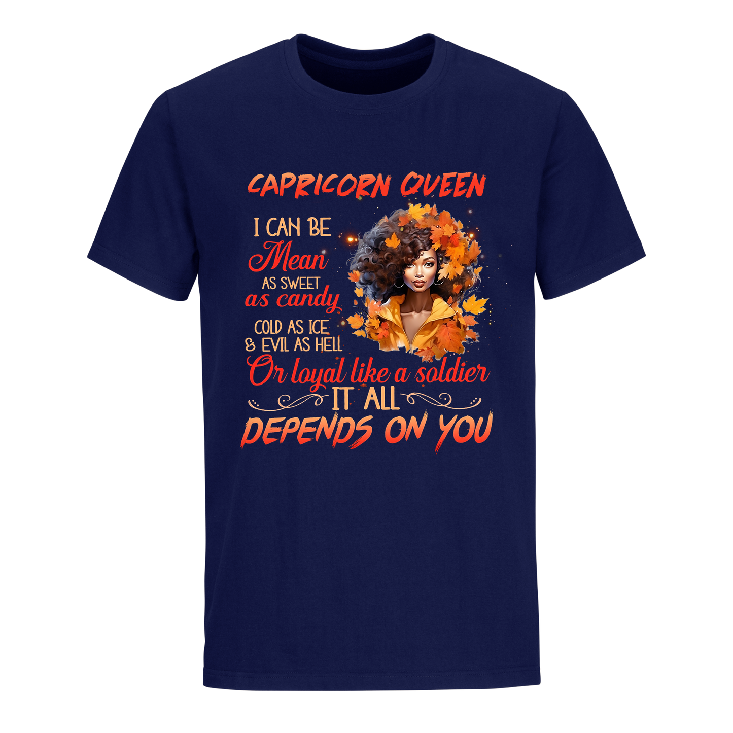 CAPRICORN GIRL STAR UNISEX SHIRT