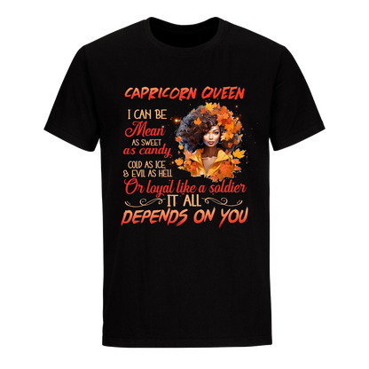 CAPRICORN GIRL STAR UNISEX SHIRT