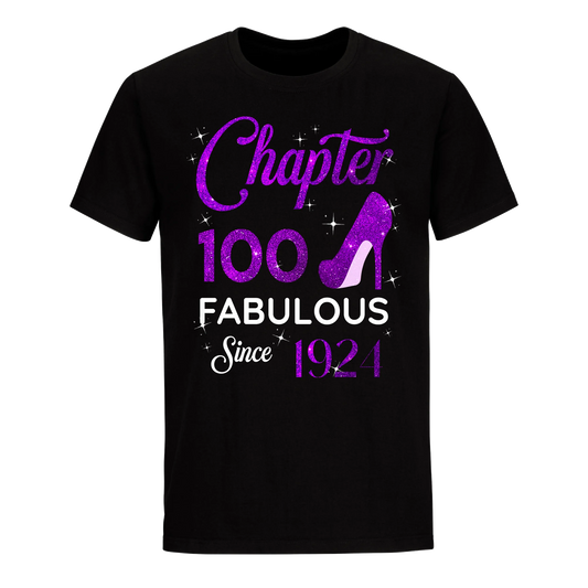 CHAPTER 100 FABULOUS SINCE 1924 UNISEX SHIRT