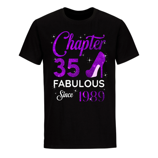 CHAPTER 35 FABULOUS SINCE 1989 UNISEX SHIRT