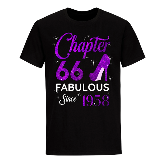 CHAPTER 66 FABULOUS SINCE 1958 UNISEX SHIRT