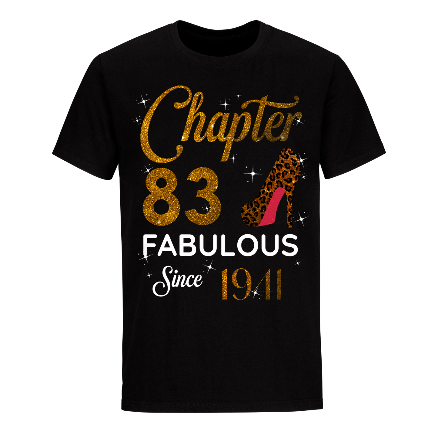 CHAPTER 83RD FABULOUS SINCE 1941 GOLDEN UNISEX SHIRT