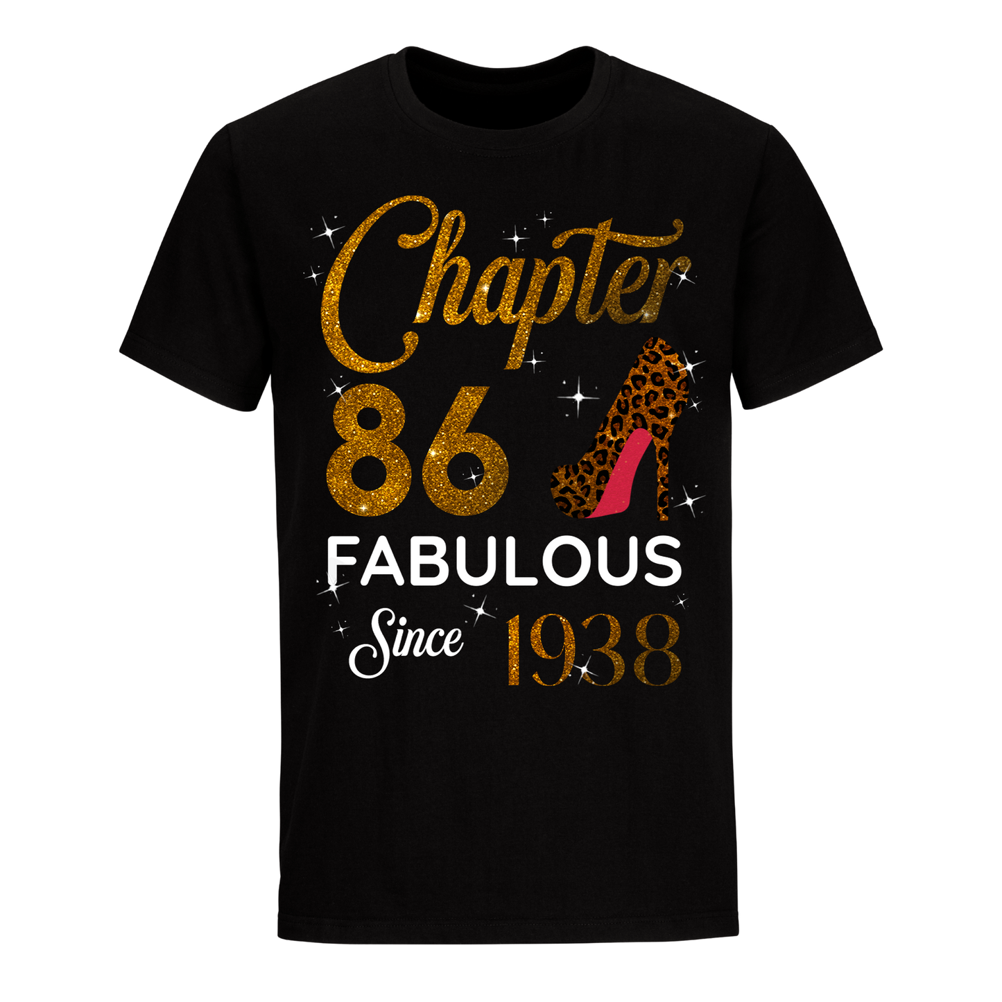 CHAPTER 86TH FABULOUS SINCE 1938 GOLDEN UNISEX SHIRT