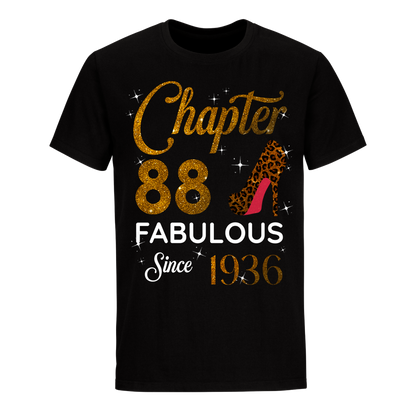 CHAPTER 88TH FABULOUS SINCE 1936 GOLDEN UNISEX SHIRT