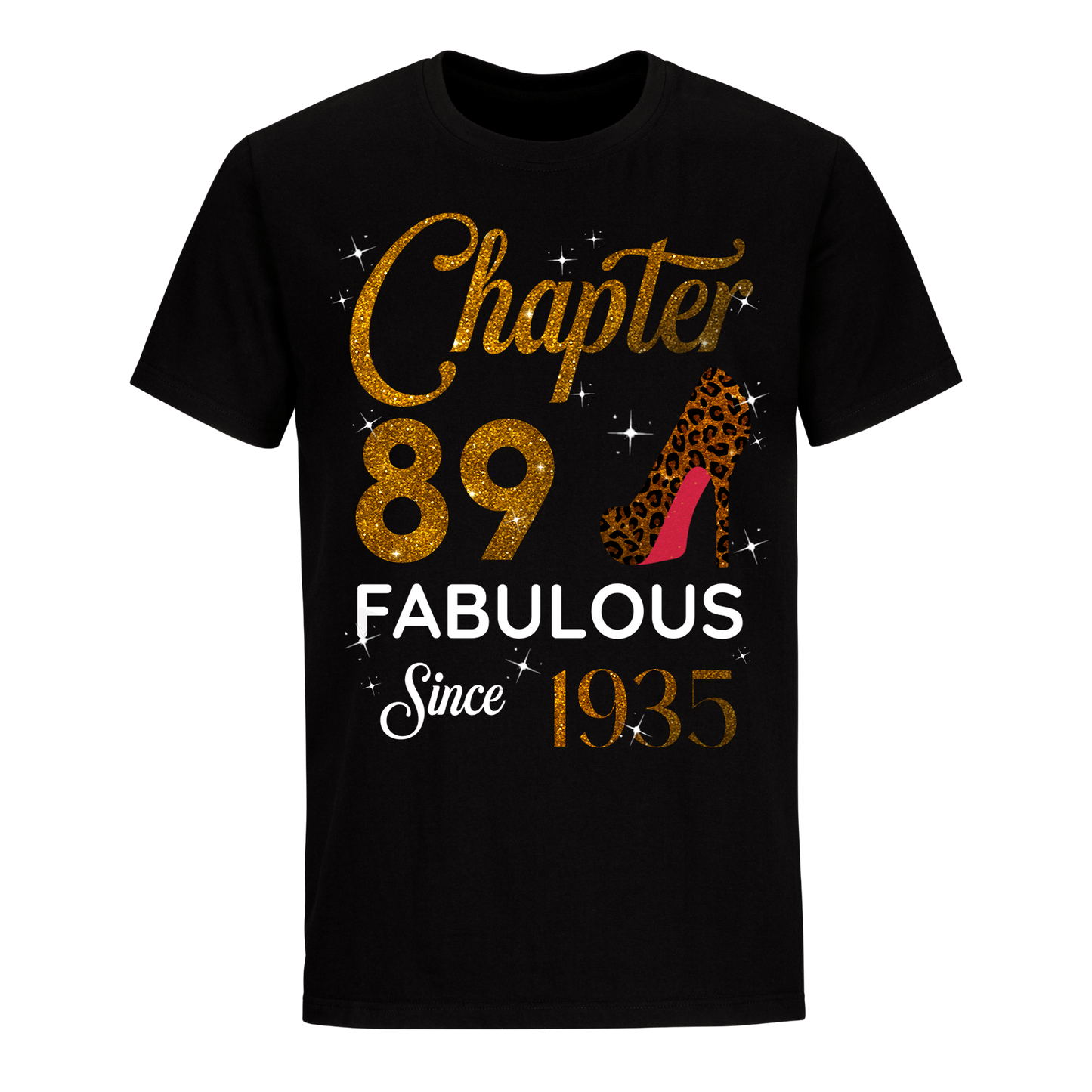 CHAPTER 89TH FABULOUS SINCE 1935 GOLDEN UNISEX SHIRT