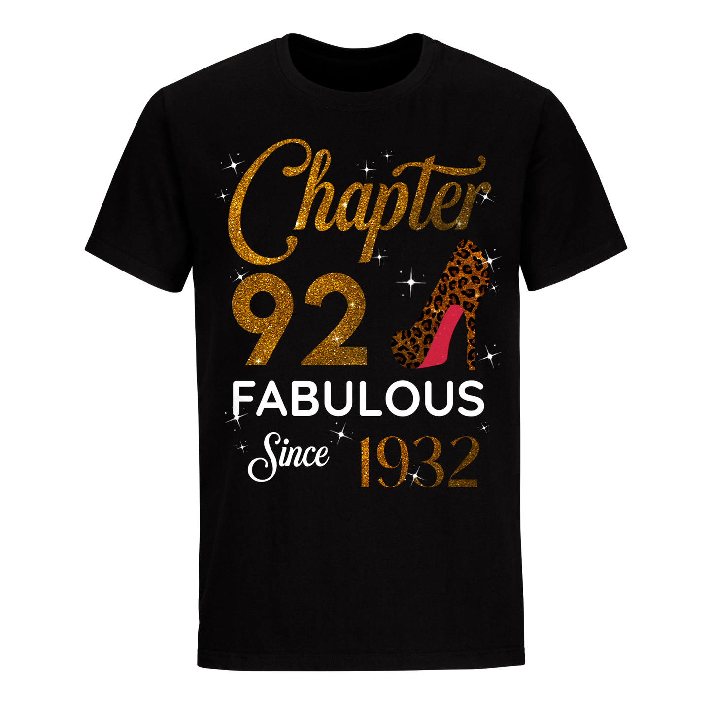 CHAPTER 92ND FABULOUS SINCE 1932 GOLDEN UNISEX SHIRT