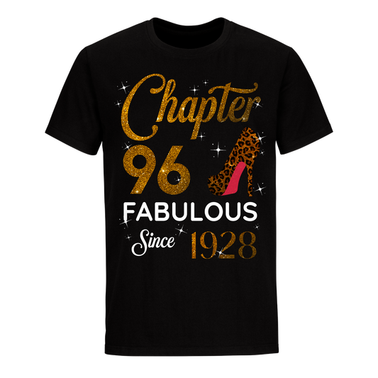 CHAPTER 96TH FABULOUS SINCE 1928 GOLDEN UNISEX SHIRT