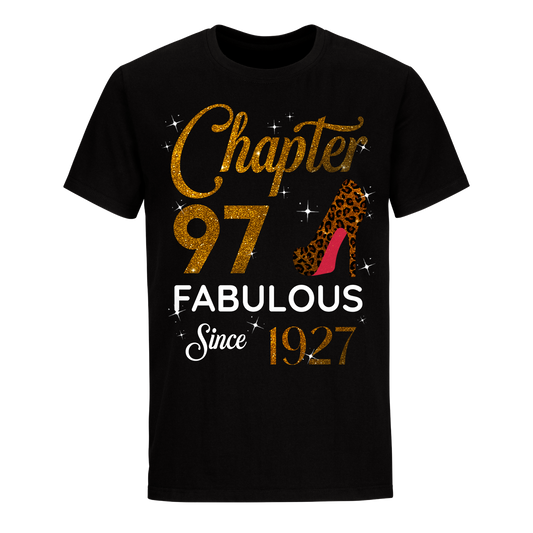 CHAPTER 97TH FABULOUS SINCE 1927 GOLDEN UNISEX SHIRT