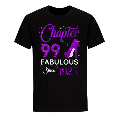 CHAPTER 99TH FABULOUS SINCE 1925 UNISEX SHIRT