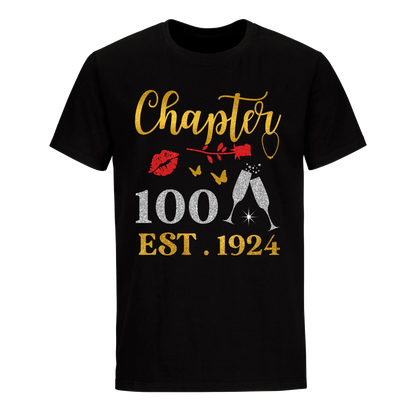 CHAPTER 100 EST 1924 UNISEX SHIRT