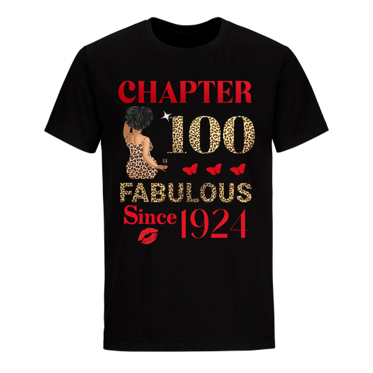 CHAPTER 100 FAB SINCE 1924 UNISEX SHIRT