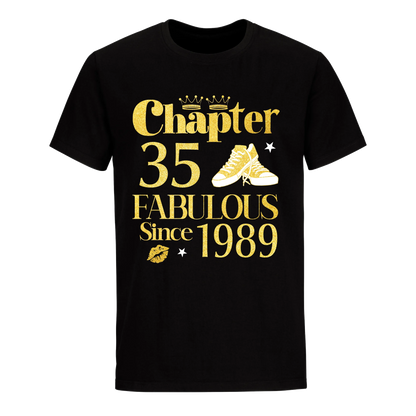 CHAPTER 35TH 1989 FAB UNISEX SHIRT