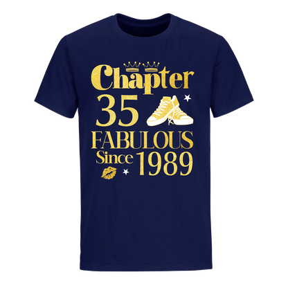 CHAPTER 35TH 1989 FAB UNISEX SHIRT