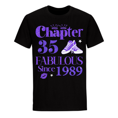 CHAPTER 35TH 1989 FABULOUS UNISEX SHIRT