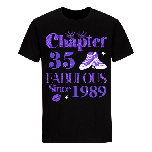 CHAPTER 35TH 1989 FABULOUS UNISEX SHIRT