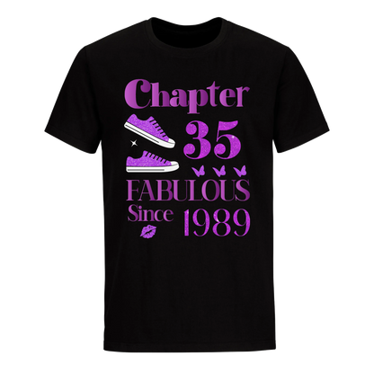 CHAPTER 35TH 1989 UNISEX SHIRT