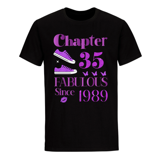 CHAPTER 35TH 1989 UNISEX SHIRT