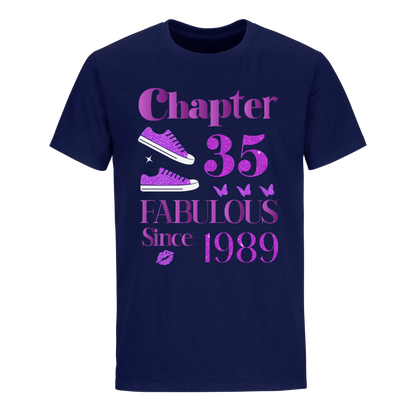 CHAPTER 35TH 1989 UNISEX SHIRT