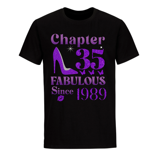 CHAPTER 35TH FABULOUS SINCE 1989 UNISEX SHIRT