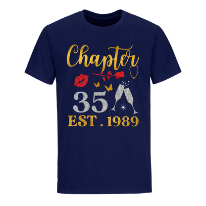 CHAPTER 35 EST 1989 UNISEX SHIRT