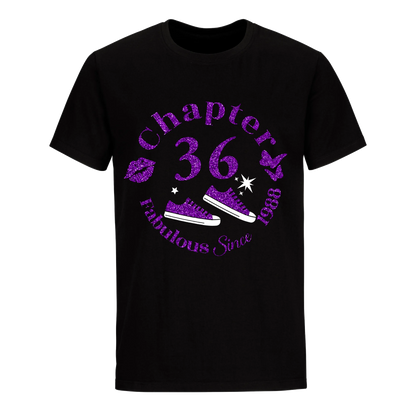 CHAPTER 36TH FAB SINCE 1988 UNISEX SHIRT