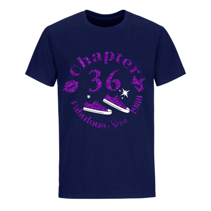 CHAPTER 36TH FAB SINCE 1988 UNISEX SHIRT