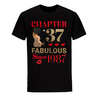 CHAPTER 37 FAB SINCE 1987 UNISEX SHIRT