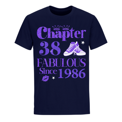 CHAPTER 38TH 1986 FABULOUS UNISEX SHIRT