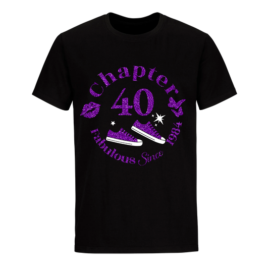 CHAPTER 40TH FAB SINCE 1984 UNISEX SHIRT