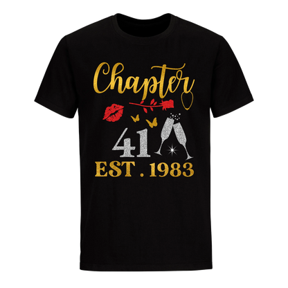 CHAPTER 41ST EST 1983 UNISEX SHIRT