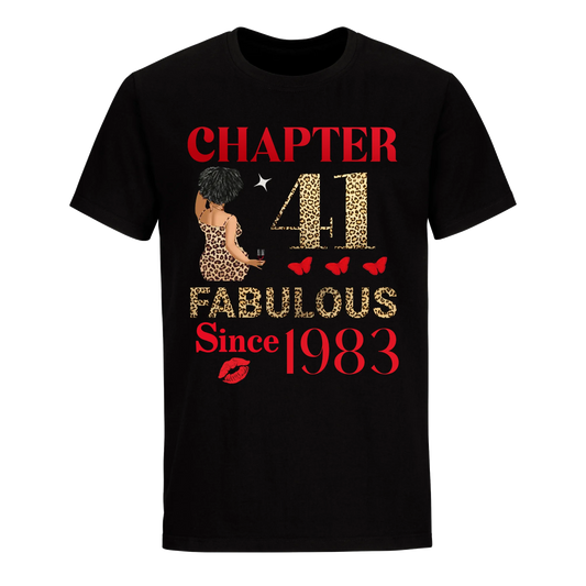 CHAPTER 41 FAB SINCE 1983 UNISEX SHIRT