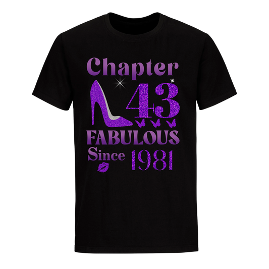 CHAPTER 43 1981 UNISEX SHIRT