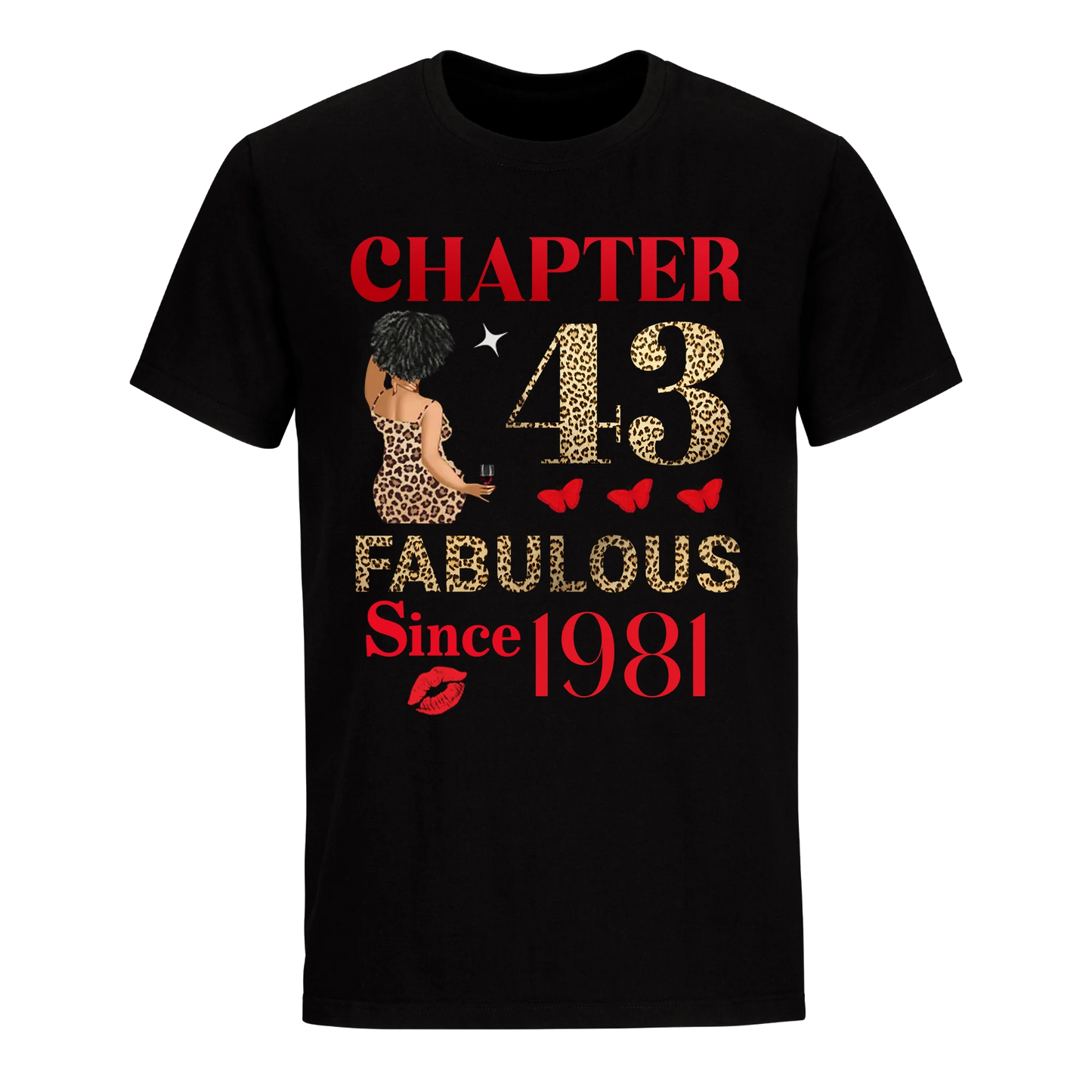 CHAPTER 43 FAB SINCE 1981 UNISEX SHIRT