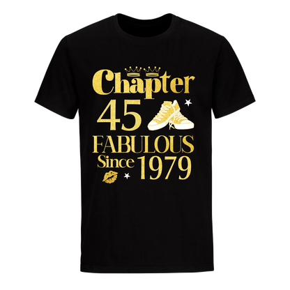 CHAPTER 45TH 1979 FAB UNISEX SHIRT