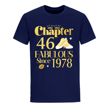 CHAPTER 46TH 1978 FAB UNISEX SHIRT