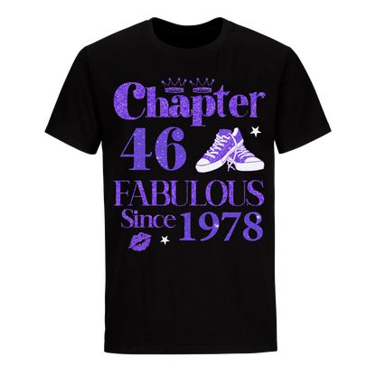 CHAPTER 46TH 1978 FABULOUS UNISEX SHIRT