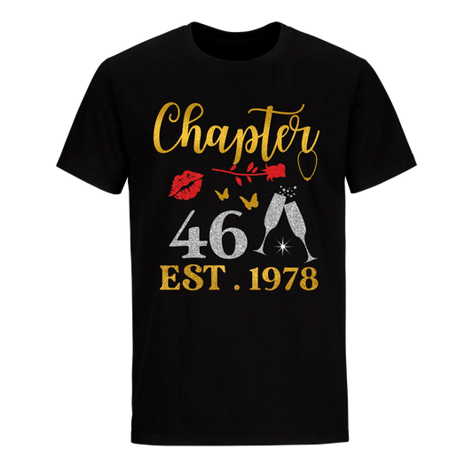 CHAPTER 46 EST 1978 UNISEX SHIRT