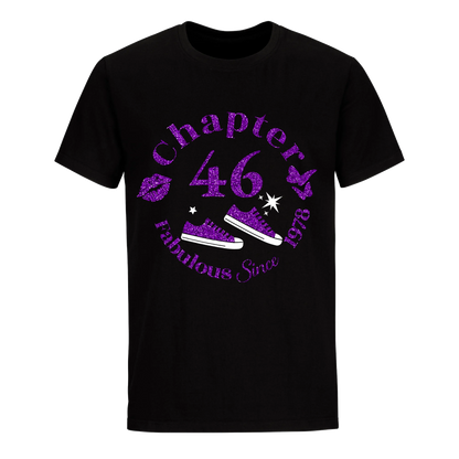 CHAPTER 46TH FAB SINCE 1978 UNISEX SHIRT