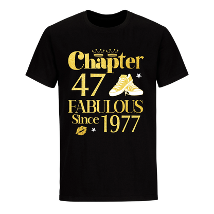 CHAPTER 47TH 1977 FAB UNISEX SHIRT