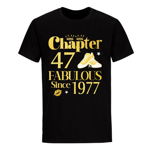 CHAPTER 47TH 1977 FAB UNISEX SHIRT