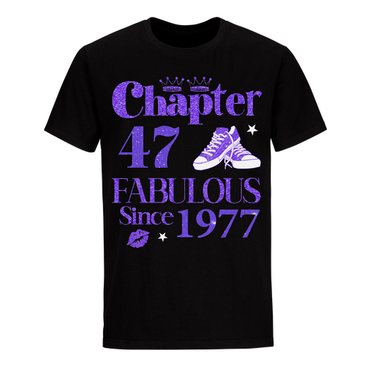 CHAPTER 47TH 1977 FABULOUS UNISEX SHIRT