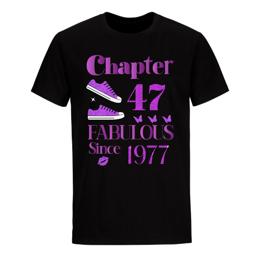 CHAPTER 47TH 1977 UNISEX SHIRT