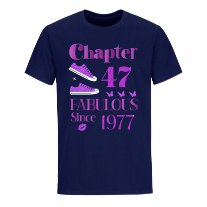 CHAPTER 47TH 1977 UNISEX SHIRT