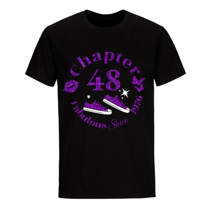 CHAPTER 48TH FAB SINCE 1976 UNISEX SHIRT