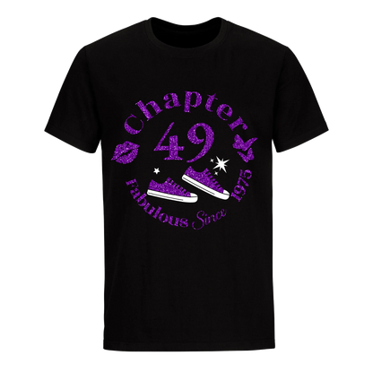 CHAPTER 49TH FAB SINCE 1975 UNISEX SHIRT